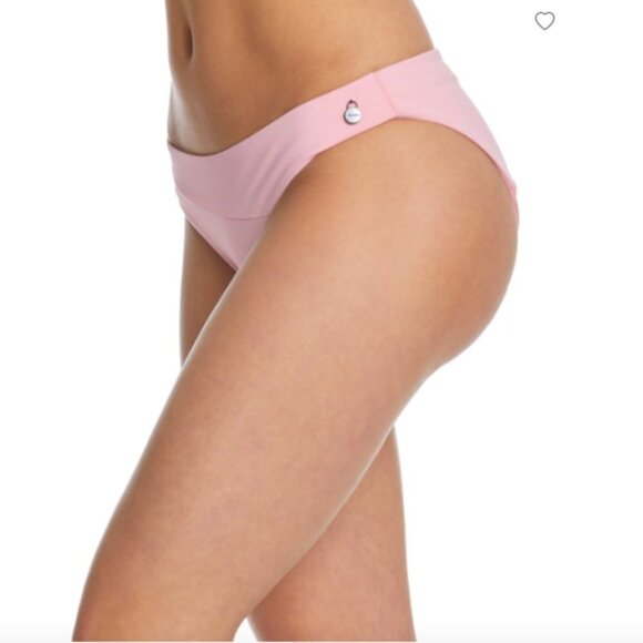 NEW Volcom Simply Seamless Italian Fabric Bikini in Pink Sz. S - Picture 6 of 6